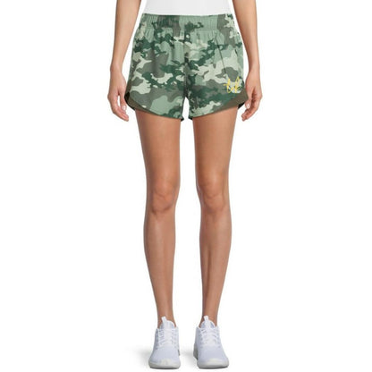 Green Camo Athletic Shorts