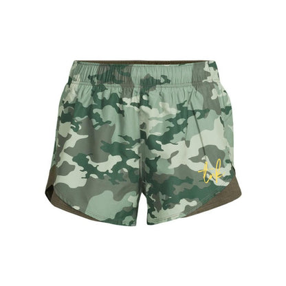 Green Camo Athletic Shorts